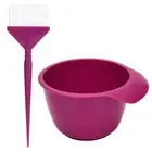 2pcs/set Professional Coloring Hair Dye Brush and Bowl Hair Tint Tool Barber