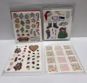 Creative Memories Sticker Pack Assorted Holiday Christmas Winter Vintage 2003