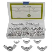 304Stainless Steel Sheepshead Hand Screw Screwcap Assortment Set 105pcs