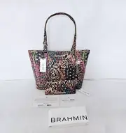 NEW BRAHMIN IMMERSIVE MEDIUM ASHER W/ADY WALLET