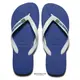 HAVAIANAS 哈瓦仕 人字拖 BRASIL LOGO 寶藍白 拖鞋 男 (布魯克林) 41108502711U