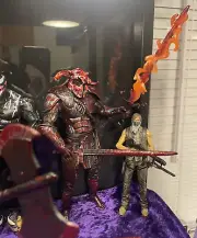 DC Multiverse Ares BAF 7” Figure (CUSTOM Bloodied) Unique Custom Painted