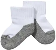 Jefferies Little Unisex Child Seamless Sport Quarter Half Cushion 3 Pk