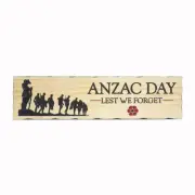 Anzac Day 4 - Timber Sign