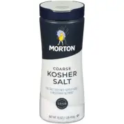 Morton Kosher Salt 16 Ounce Pack of 12 Versatile Flavor Enhancer for Cooking