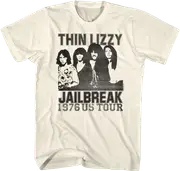 Jailbreak 1976 US Tour Thin Lizzy T-Shirt