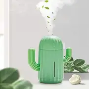 YINGJEE Mini Humidifier Single Room Humidifiers with Night Light Portable Cactus