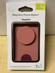 PopSockets Magnetic Phone Wallet + MagSafe MS CLAY CLY
