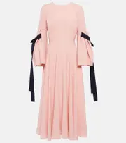 [Roksanda] Roksanda Pleaded midi dress AU 10 pink