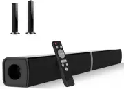 MZEIBO SOUNDBAR BLUETOOTH 5.0 TV SPLIT 4 DRIVERS REMOTE CONTROL ARC/OPTICAL/AUX