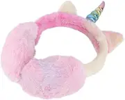[Holibanna] 2 Pcs Earmuffs Ear Muffs for Kids Women for Girls Ear Warmers Ear Muffs Winter Men Kids Earmuff Mens Headbands Winter Ear Muffs for Girls Kid Man Plush Hat Pink Cartoon