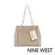 NINE WEST BASIL 經典肩背托特包-LOGO(542223)