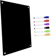 Operitacx 1set Magnetic Dry Erase Planner Board Reusable Fridge Memo Board Writing for Notes and Reminders for Home Office Organization Includes Markers
