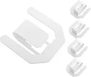 ABOOFAN Bathroom Shoe Rack 5pcs Wall-mounted Slipper Storage Suction Cup No Drill Modern