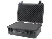 18" Weatherproof Hard Shell Case For DSLR HD Camera with Pelican 1500 Pluck Foam
