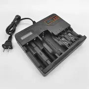 MS-889 Lithium Battery Multi-slot Charger 110-220V AA Battery 3.7V Lithium Battery 9V NiMH Battery Intelligent Charging