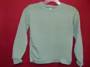 Women's Just Be.. Size M Agave (Olive Green) Fleece Crewneck Sweatshirt NEW