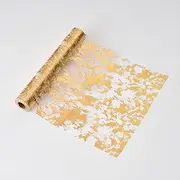 CHUQING Gold Table Runner 11x591 Inches,Gold Party Table Decorations Centerpiece,Gold Table Decorations for Party, Christmas,Wedding, DIY,Home Decor
