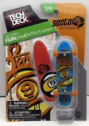 Tech Deck Sector 9 Skateboard Co. Fundamentals Series #1/6 Blue