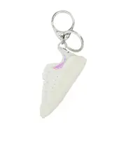 Alexander McQueen Sneaker Charm Key Ring One size White