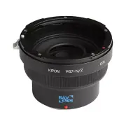 KIPON 0.7x Focal Reducer Optical Adapter Put Pentax 67 Lens on Nikon Z Camera
