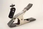 Studio Camera Tripod Flash Reflector Heavy Duty Metal Clamp Clip-On Mount/Holder