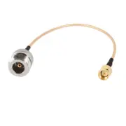 SMA Male to N Type Male M/F Adapter Connector Extension Pigtail Cable 225mm/9"
