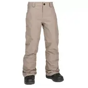 Brand New Kids 2025 Volcom Freakin Chino Insulated Pant Chestnut Brown Size M