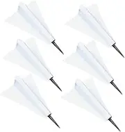 FUNNETOYU 6Pcs Multi Function Push Pins Plane Shaped Thumbtacks for Bulletin Board and Easy to Store Decorative Map Supplies