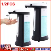 2PCS Electric Hands Free Sanitizer Infrared Dispenser Soap Dispenser Automatic