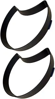 Kisangel Abs Plastic Crescent Molds for Concrete Pathway Garden Paver 2 Pcs Custom Design