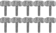 10pcs High-Strength Locking Screws for Vernier Calipers Precision Measurement Calipers Hardware Quick Installation Knurled Thumb Screws