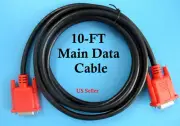 10ft Replacement Scan Tool Data Cable for Snap on Solus Pro Modis MT2500 MTG2500