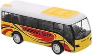 WESIEVYA High Detail Mini Bus Model Car Pull Back Metal Toy for Boys and Girls Party Favors Stuffers
