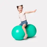 Kids Peanut Bounce Desk Chair Exercise Yoga Balance Stability Sitting Ball LF