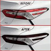 SlickMod PreCut Vinyl Smoke Tint for 2018-2022 Toyota Camry Tail Light and Reflector (3. Tail Light Cutout,20% Dark Smoke)