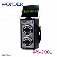 在飛比找Yahoo!奇摩拍賣優惠-WONDER旺德 卡拉OK歡樂唱隨身音響 WS-P001  