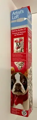 Artist’s Loft Holiday Dog Paint-by-Number 50 pcs
