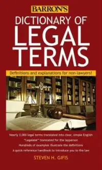 在飛比找博客來優惠-Barron’s Dictionary of Legal T