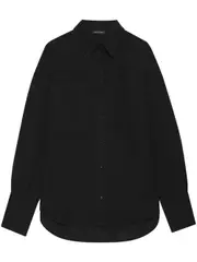 long-sleeve linen shirt