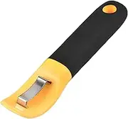Corn Cob Stripper Stainless Steel Stripper 6.7x1.8 Corn Stripper with Plastic Handle Ergonomic Labor-Saving Corn Peeler for Corn on The Cob with Cover for Cooking-