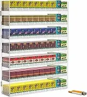 Cigarette Exhibitor, Automatic Cigarette Exhibition Support, Retail Showcase, Cigarette Shelf Mounted On The Wall, Sweet Exhibition Shelf (95x27x9