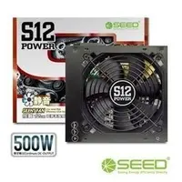 在飛比找PChome商店街優惠-【強越電腦】SEED種子 S12 500W 電源供應器