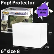 6" size 8 Pop! Protector for Funko Pop! Vinyl