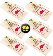 No More Pests Wooden Mouse Trap (Pack of 4)