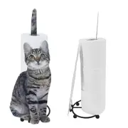 Paper Towel Holder Countertop, Cat Design Paper Towel Holder Stand for Kitchen T