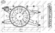 Fits Vauxhall Astra 2009-2015 Zafira 2011-2018 Engine Cooling Fan AST #1