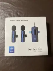 Professional Wireless Lavalier Lapel Microphone for iPhone, iPad