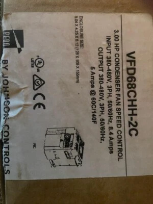 JOHNSON CONTROLS#VFD68CHH-2C variable frequency speed drive