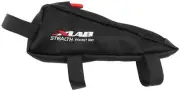 XLAB Stealth Pocket 100c Frame Bag Non Slip Rubber Zipper: Carbon